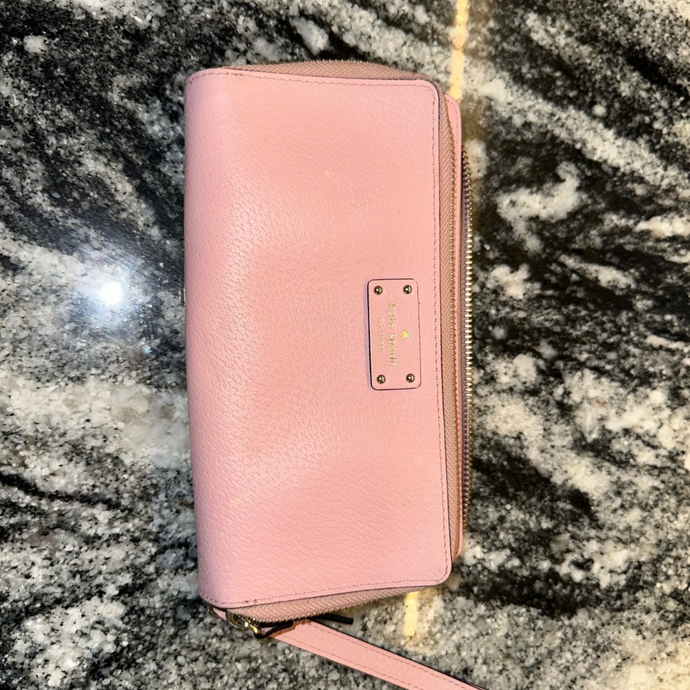 Kate Spade Pink Leather Wallet